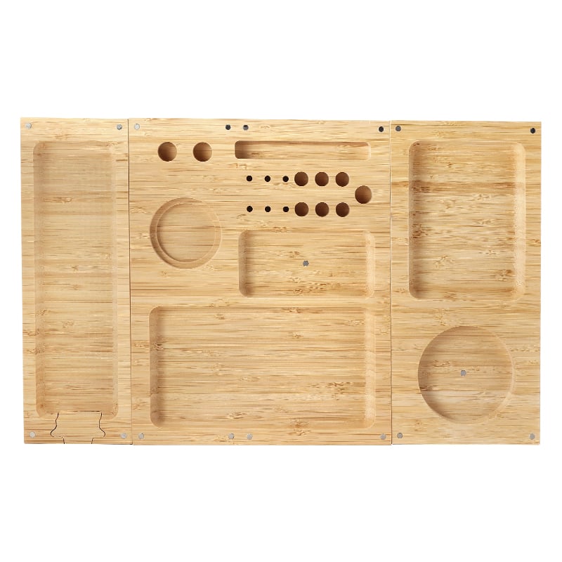 Futeng  FT-09872 Rolling Tray Wood Rolling Tray