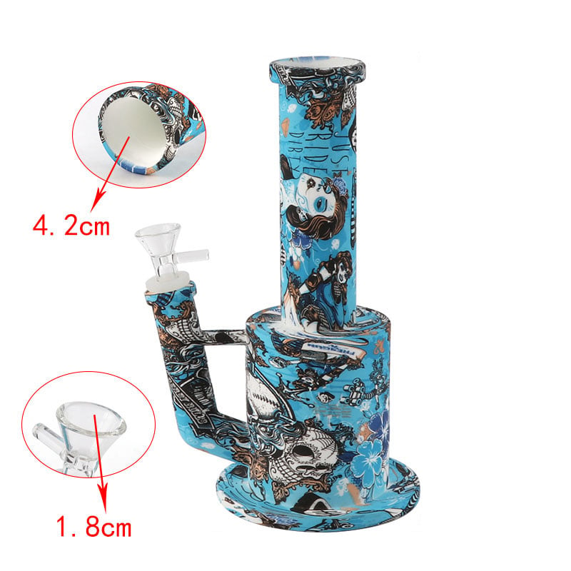 Futeng FT-07873 Bong Silicone Water Pipe