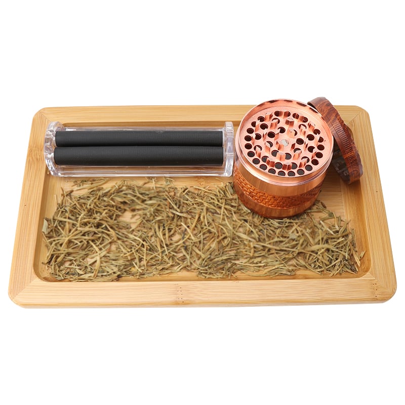 Futeng  FT-09308 Rolling Tray Wood Rolling Tray