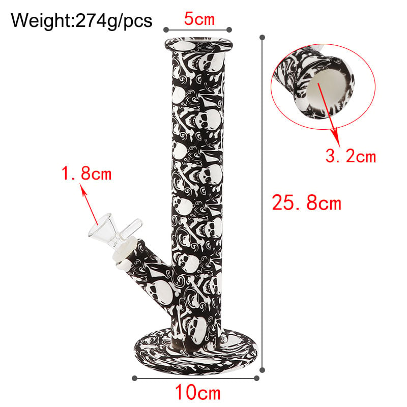 Futeng FT-07873 Bong Silicone Water Pipe