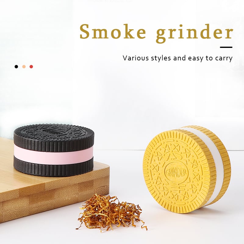 Futeng  FT-09862 Herb Grinder Biodegradable plastic custom dry herb grinder 55mm weed  grinder wholesale