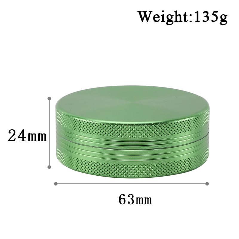 Futeng FT-02368 Herb Grinder Aluminum Herb Grinder 2.5inch 63mm weed spice crusher gridner for weed wholesale