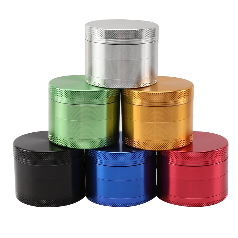 Futeng  FT-02370 Herb Grinder Aluminum alloy 4 layers herb grinders wholesale