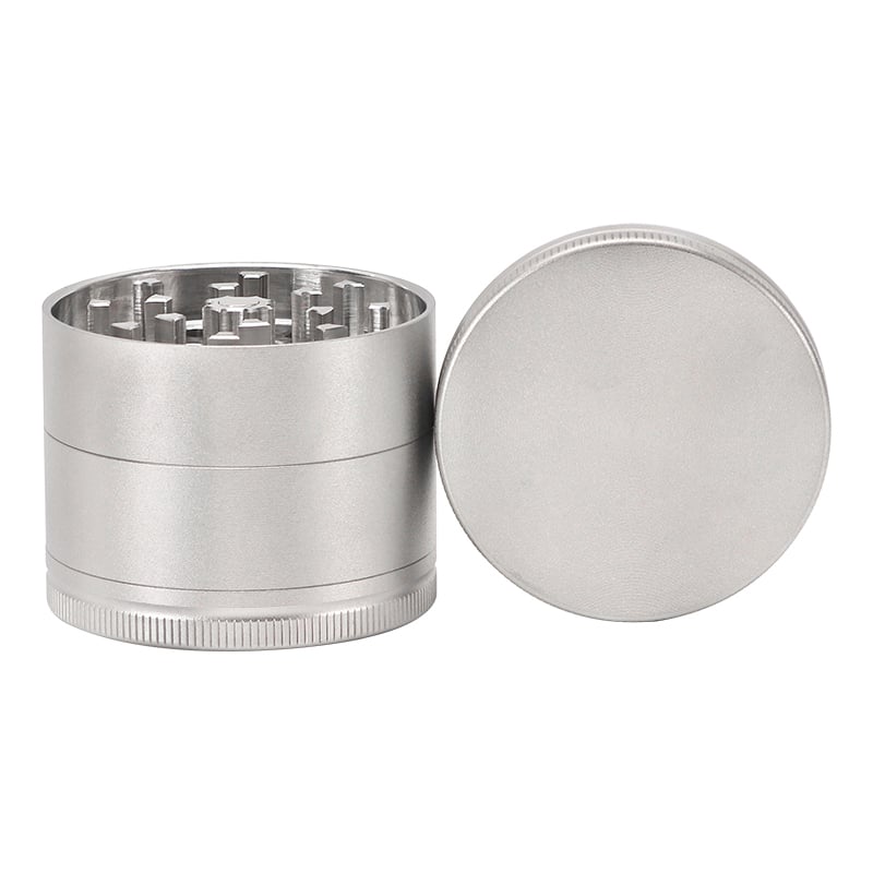 FT-11044 Futeng Herb Grinder Stainless stell herb grinder 4 layers plain metal grinder for herb Wholesale