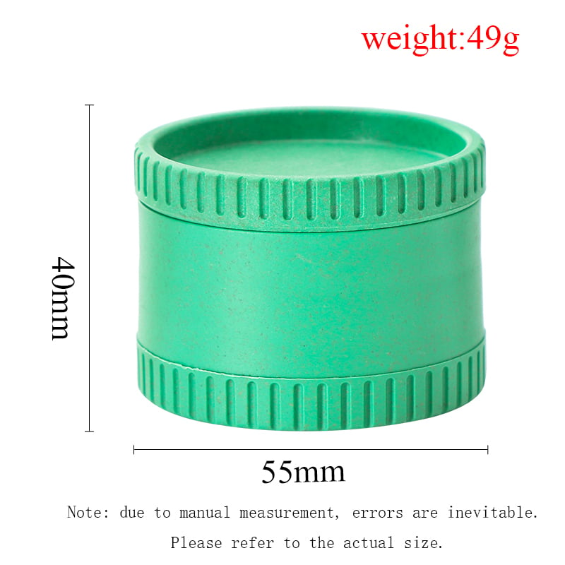 Futeng FT-09860 Herb Grinder  Wholesale biodegradable plastic herb grinder 3 layers  custom logo