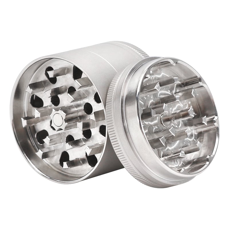 FT-11044 Futeng Herb Grinder Stainless stell herb grinder 4 layers plain metal grinder for herb Wholesale