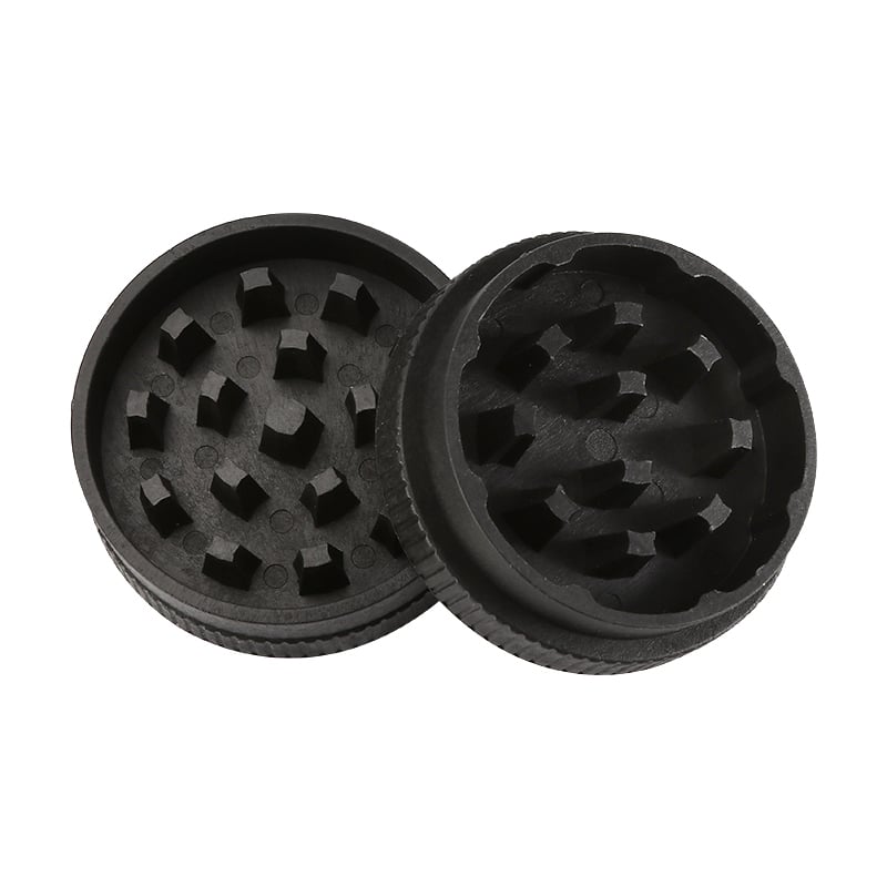 Futeng  FT-03109 Herb Grinder Plastic herb grinder 2 layers biodegradable grinders for weed wholesale