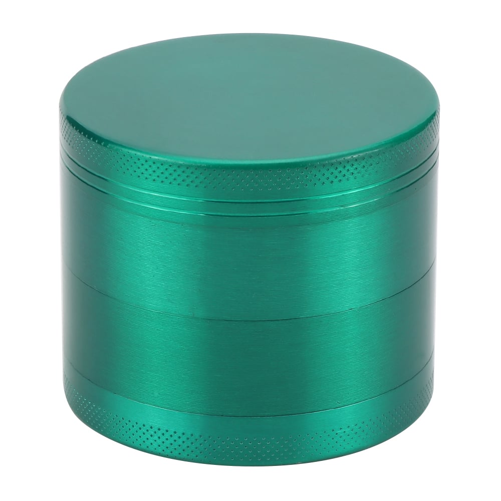 Futeng FT-07438 Herb Grinder 55mm zinc alloy herb grinder 4 parts metal spice tobacco grinder for weed wholesale