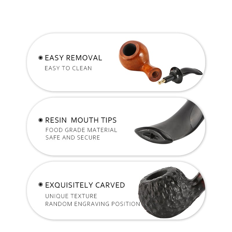 Futeng FT-09320 Smoking Pipe&Accessories Briar smoking pipe