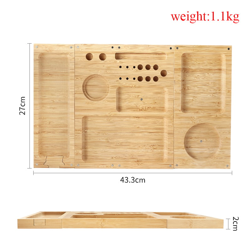 Futeng  FT-09872 Rolling Tray Wood Rolling Tray