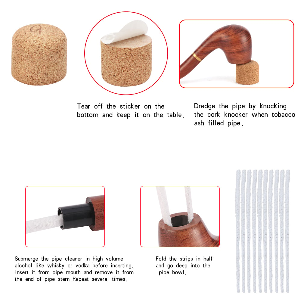 Futeng FT-04856 Smoking Pipe&Accessories Red sandalwood pipe