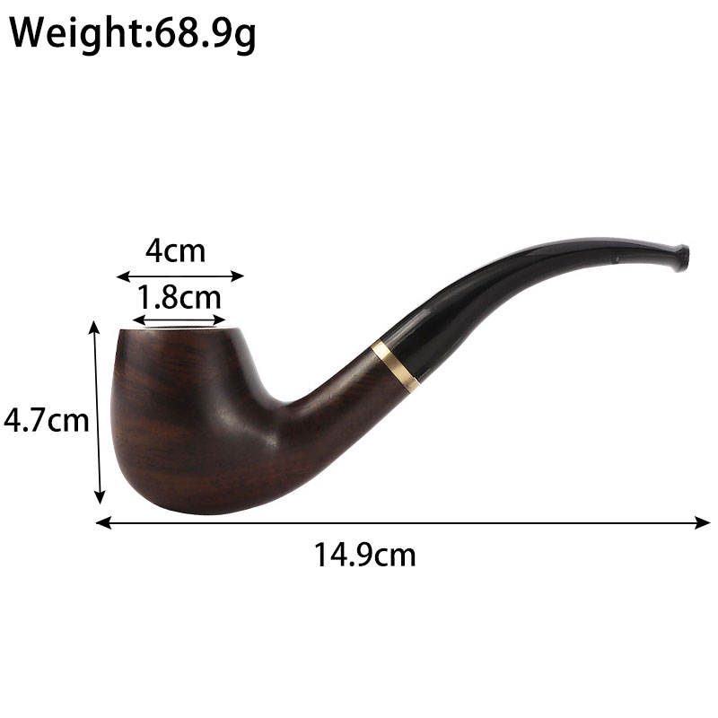 Futeng  FT-02186 Smoking Pipe&Accessories Ebony smoking pipe