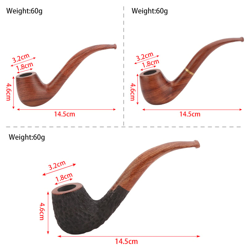 Futeng FT-04856 Smoking Pipe&Accessories Red sandalwood pipe