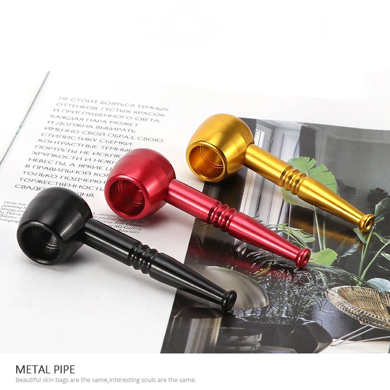 Futeng FT-09588 Smoking Pipe&Accessories Metal smoking pipe portable small weed pipe wholesale