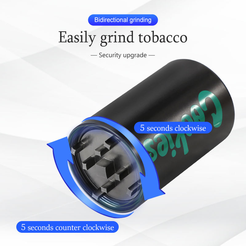 Futeng FT-09876 Herb Grinder Wholesale Rechargeable Electric Herb Grinder 55mm Metal Electronic Powerful Tobacco Dry Spice Autom