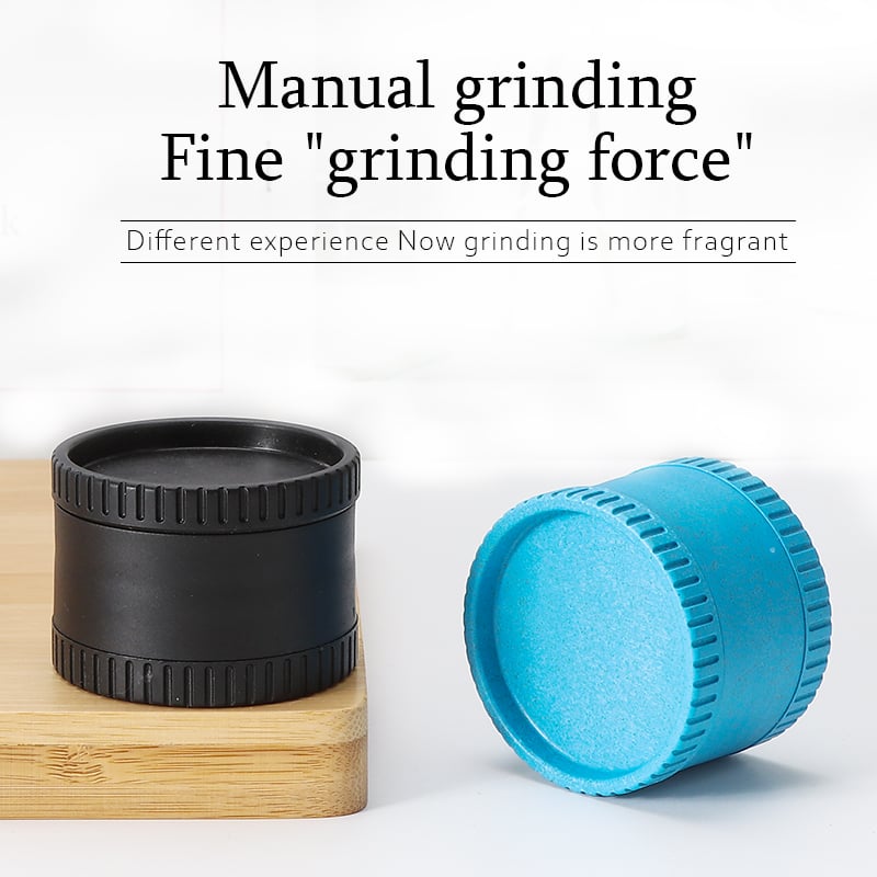 Futeng FT-09860 Herb Grinder  Wholesale biodegradable plastic herb grinder 3 layers  custom logo