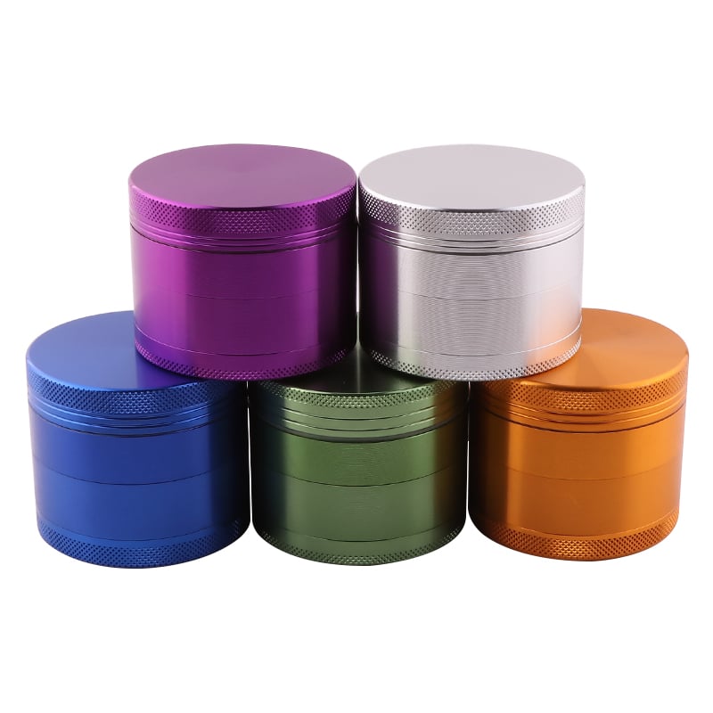 Futeng  FT-02370 Herb Grinder Aluminum alloy 4 layers herb grinders wholesale