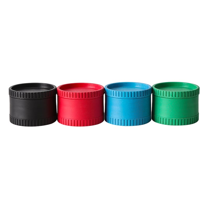 Futeng FT-09860 Herb Grinder  Wholesale biodegradable plastic herb grinder 3 layers  custom logo