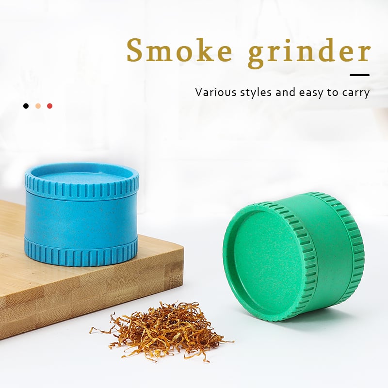 Futeng FT-09860 Herb Grinder  Wholesale biodegradable plastic herb grinder 3 layers  custom logo