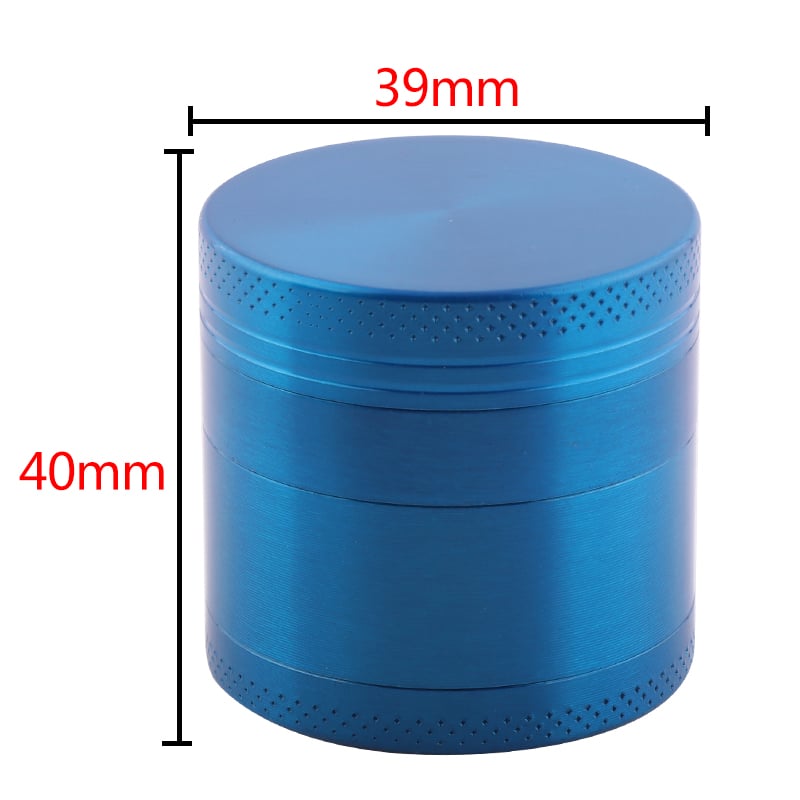 Futeng FT-08465 Herb Grinder  4 parts zinc alloy wholesale herb grinder 40mm metal dry spice crusher wholesale