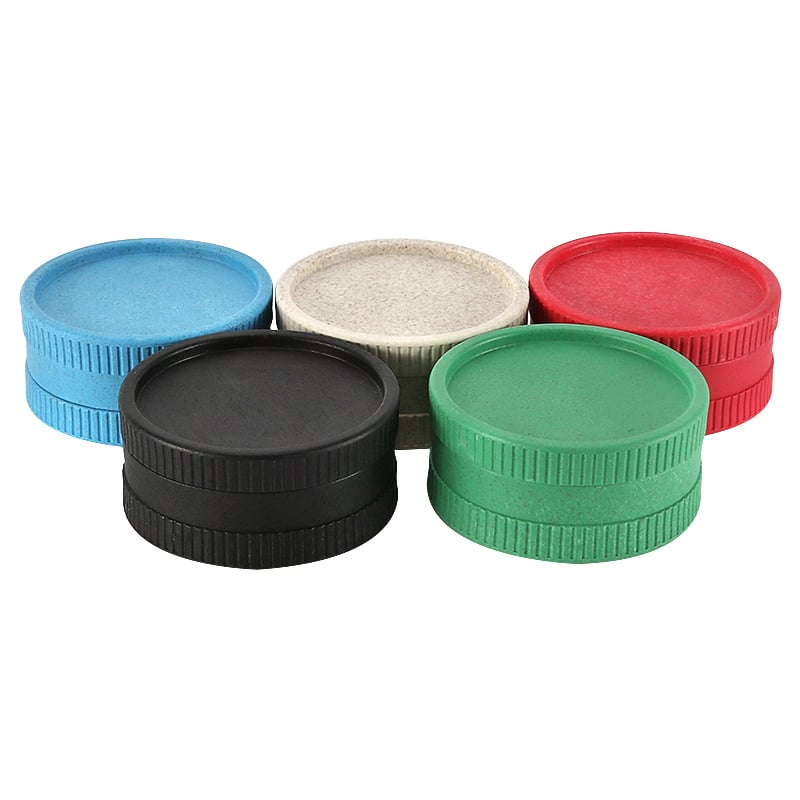 Futeng  FT-03109 Herb Grinder Plastic herb grinder 2 layers biodegradable grinders for weed wholesale