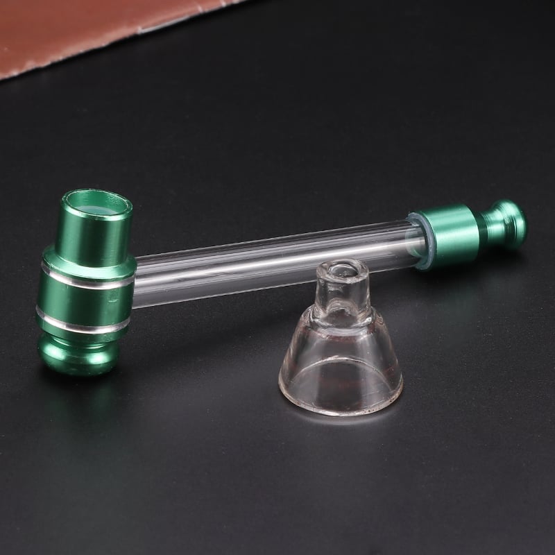 Futeng  FT-06432 Smoking Pipe&Accessories Glass smoking pipe hammer shape weed pipe wholesale