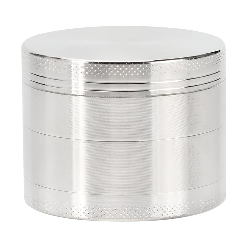 Futeng FT-07438 Herb Grinder 55mm zinc alloy herb grinder 4 parts metal spice tobacco grinder for weed wholesale